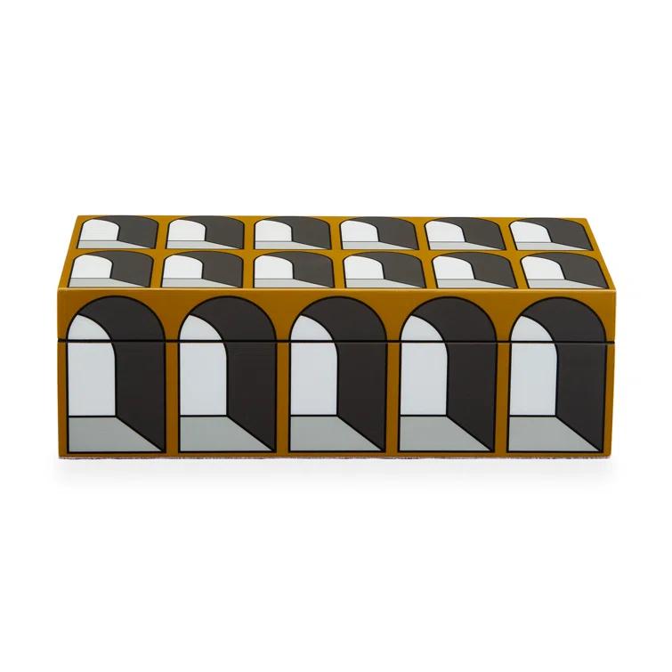 Jonathan Adler Arcade Lacquer Decorative Box