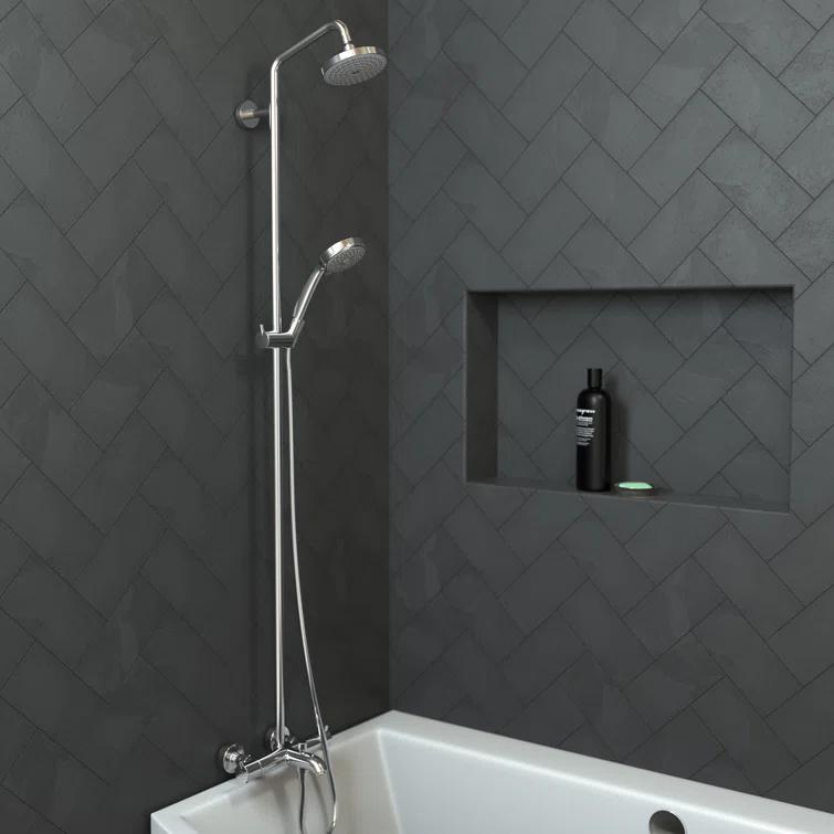 Croma Thermostatic Complete Shower System