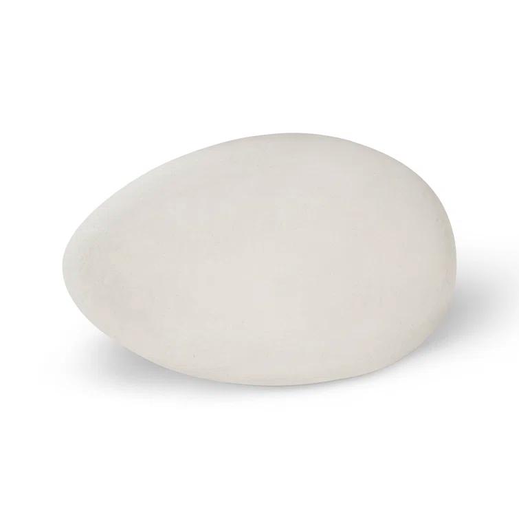 Phillips Collection Roman Stone River Stone Solid Coffee Table