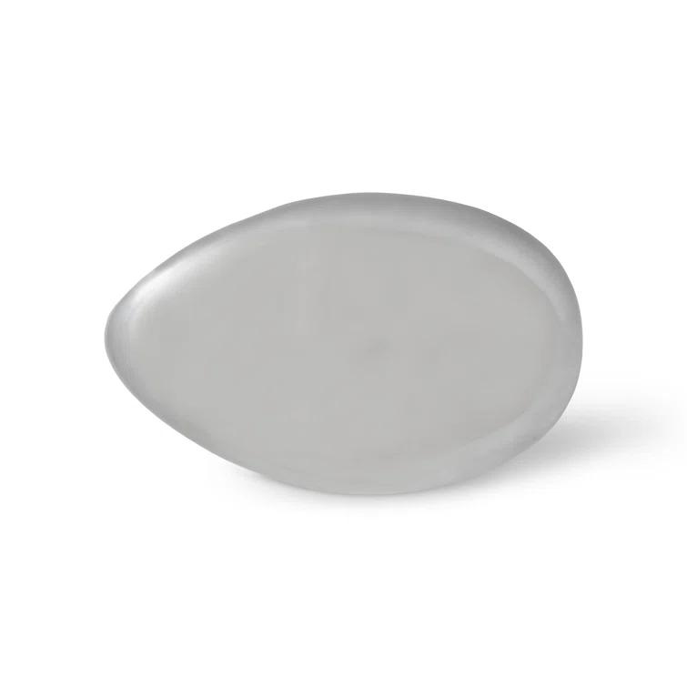 Phillips Collection Liquid Silver River Stone Solid Coffee Table