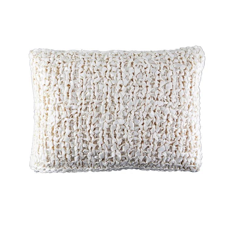 Ribbon Knit Throw Pillow
