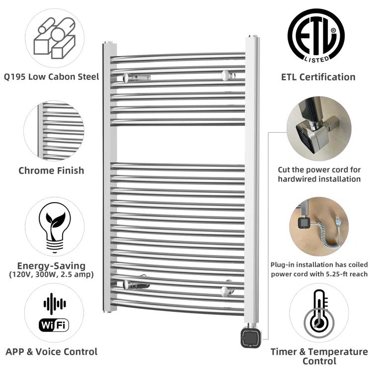 Curved Towel Rail Towel Warmer