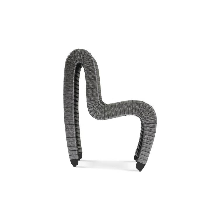 Phillips Collection Seat Belt Cotton Upholstered Side Chair