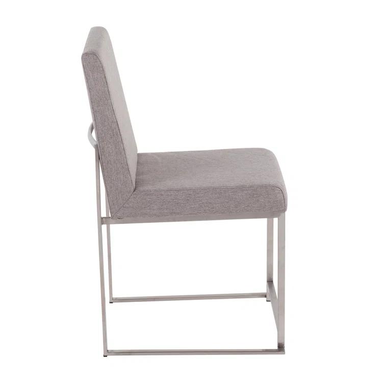Chuyen 19.25'' H Upholstered Metal Side Chair