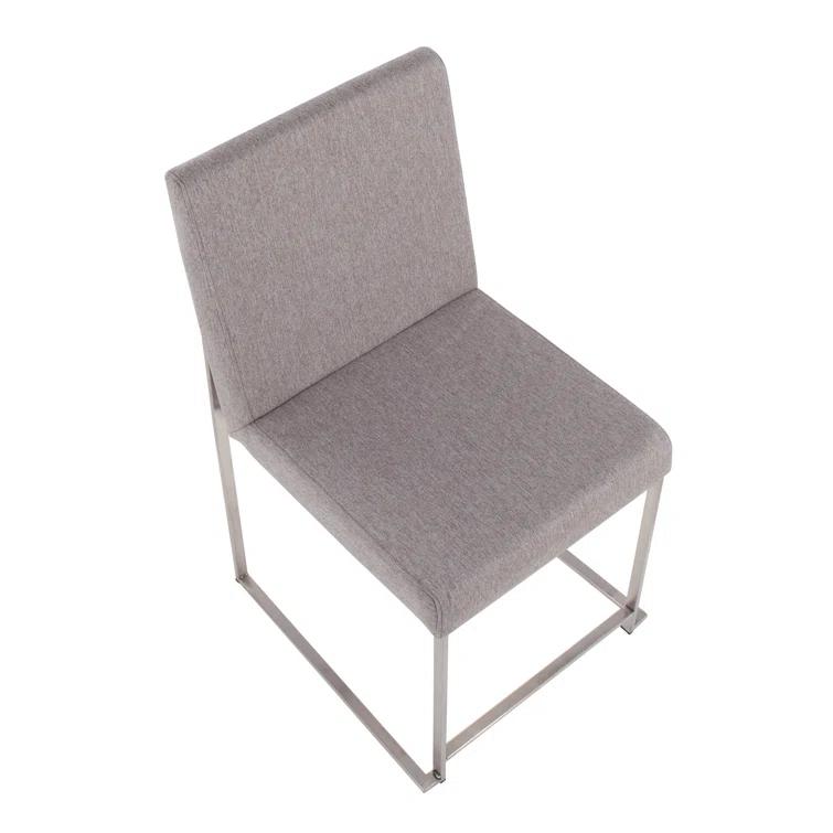 Chuyen 19.25'' H Upholstered Metal Side Chair