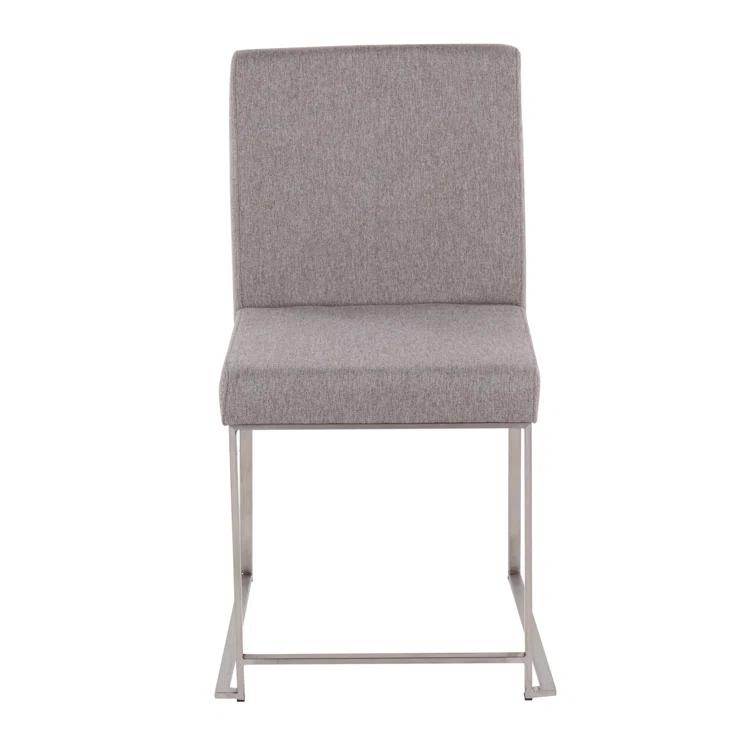 Chuyen 19.25'' H Upholstered Metal Side Chair