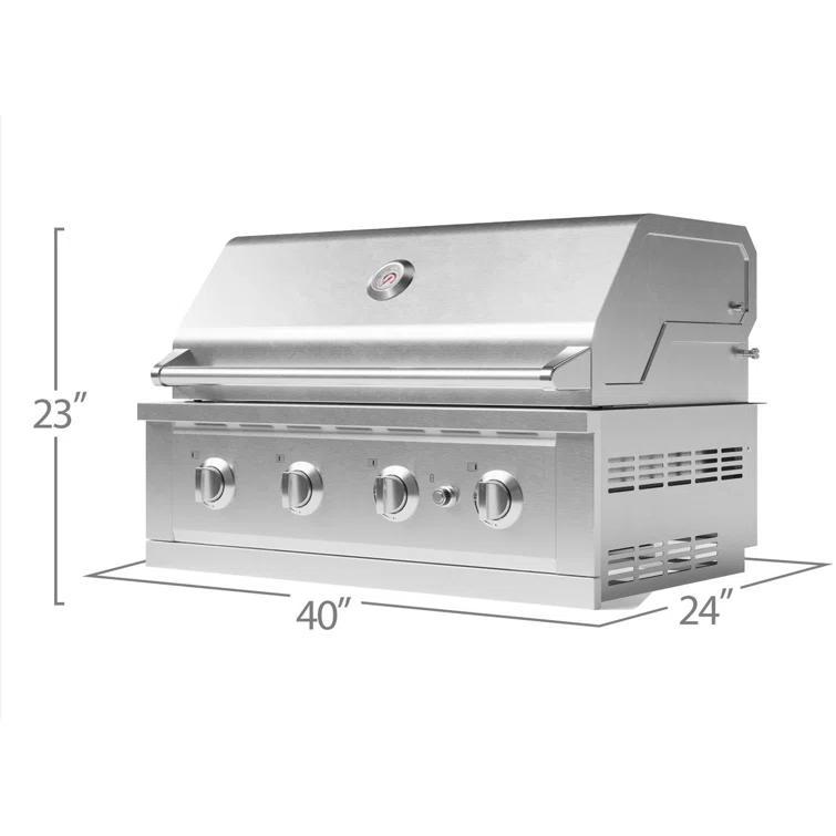 Outdoor Kitchen Performance Grill in Stainless Steel
