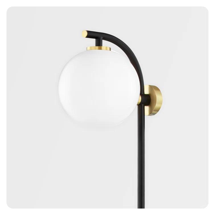 Mitzi Faye 1 - Light Sconce in  Aged Brass/Soft Black