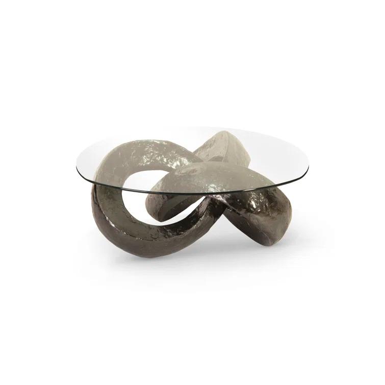 Phillips Collection Trifoil Abstract Coffee Table