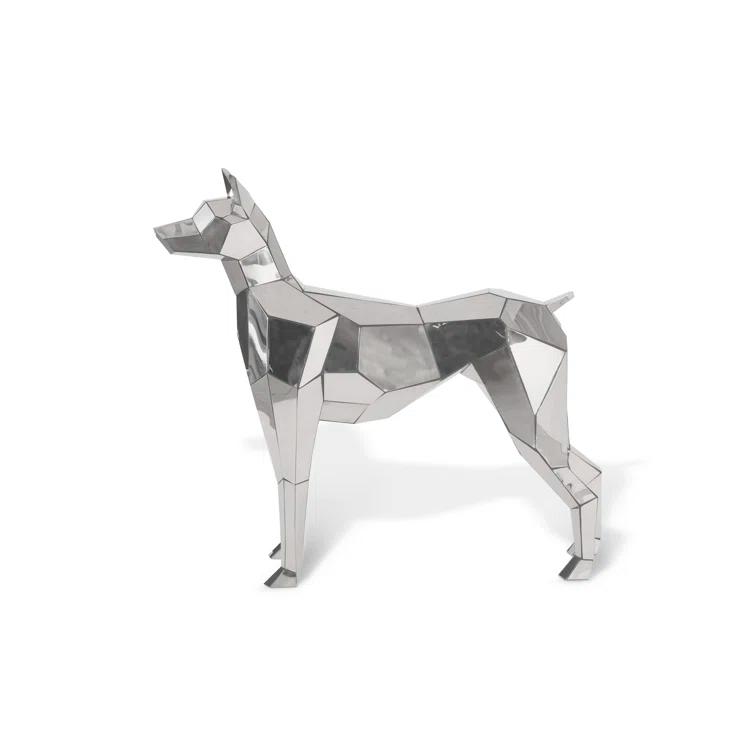Crazy Cut Dog Statue
