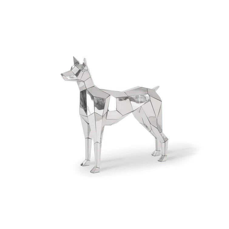 Crazy Cut Dog Statue