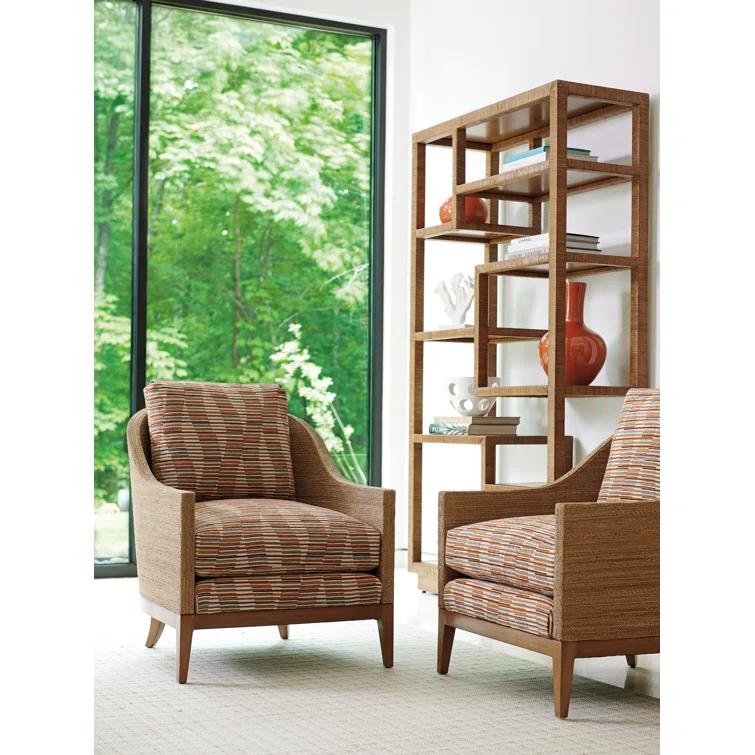 Tommy Bahama Home Palm Desert Bryce Raffia Etagere