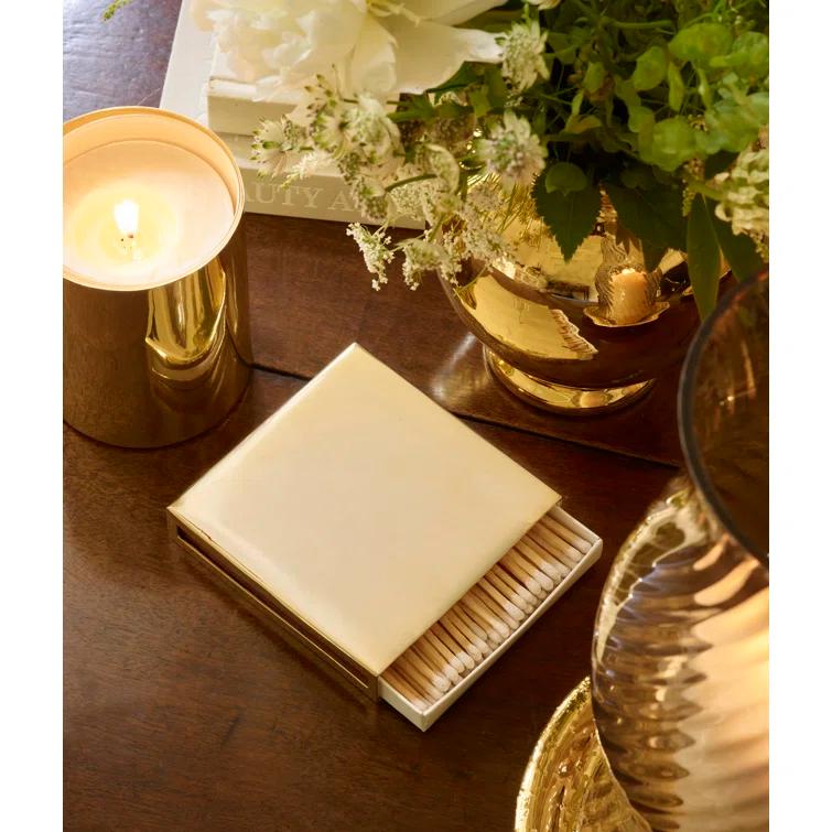 4.4'' H Brass Tabletop Votive Holder