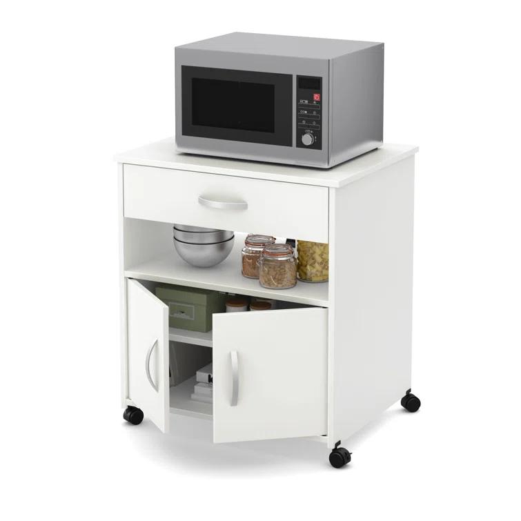 Axess 29.25'' H x 26.75'' W 2 - Cabinet Utility Cart with Wheels