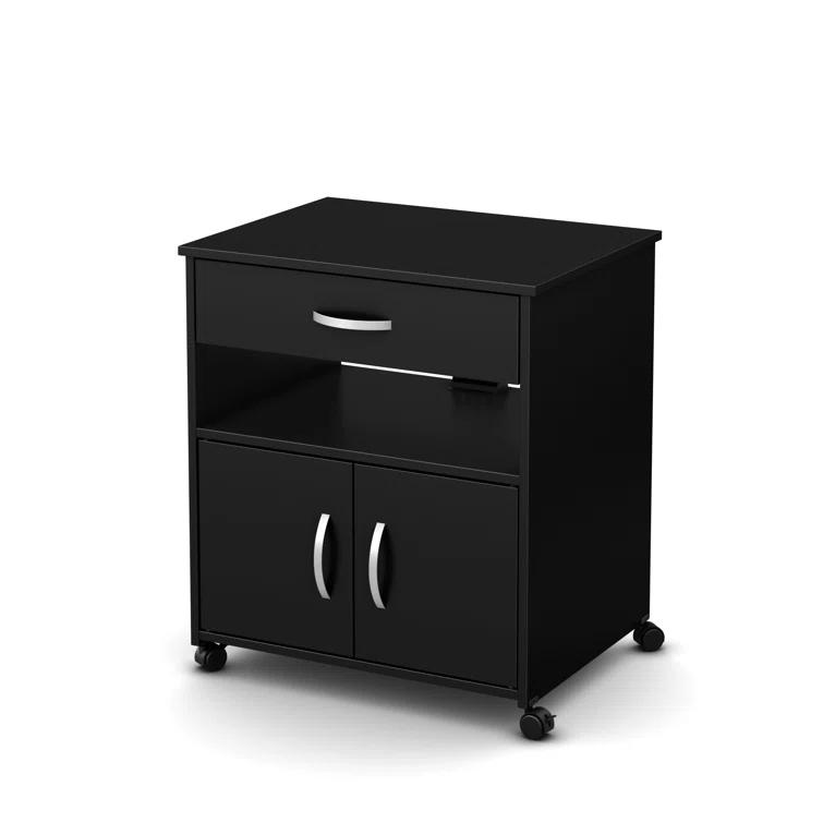 Axess 29.13'' H x 23'' W 1 Printer Stand with Wheels