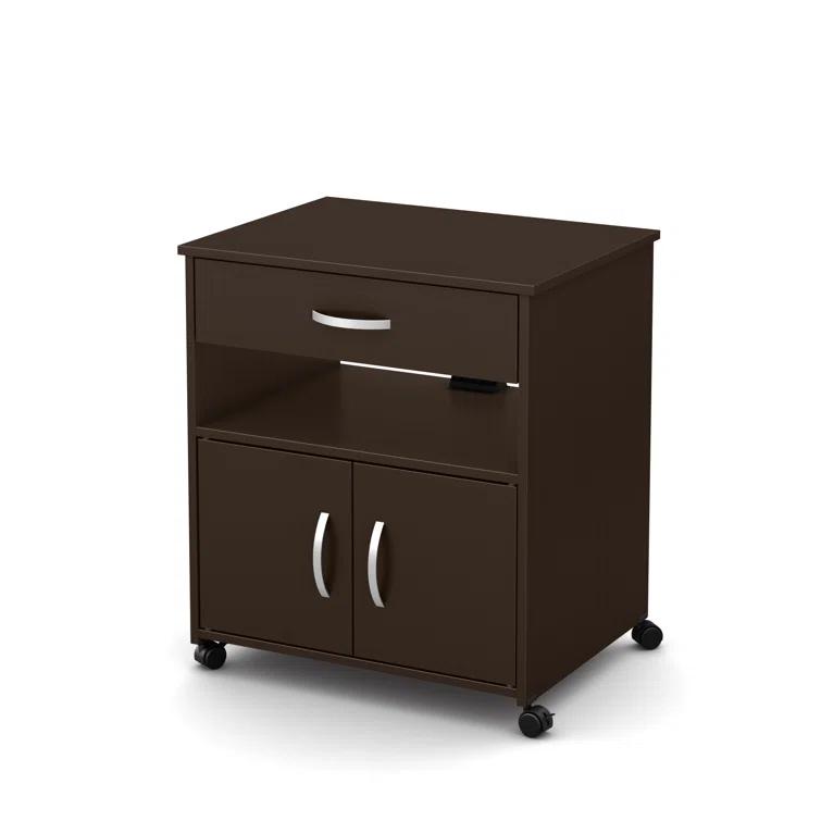 Axess 29.13'' H x 23'' W 1 Printer Stand with Wheels