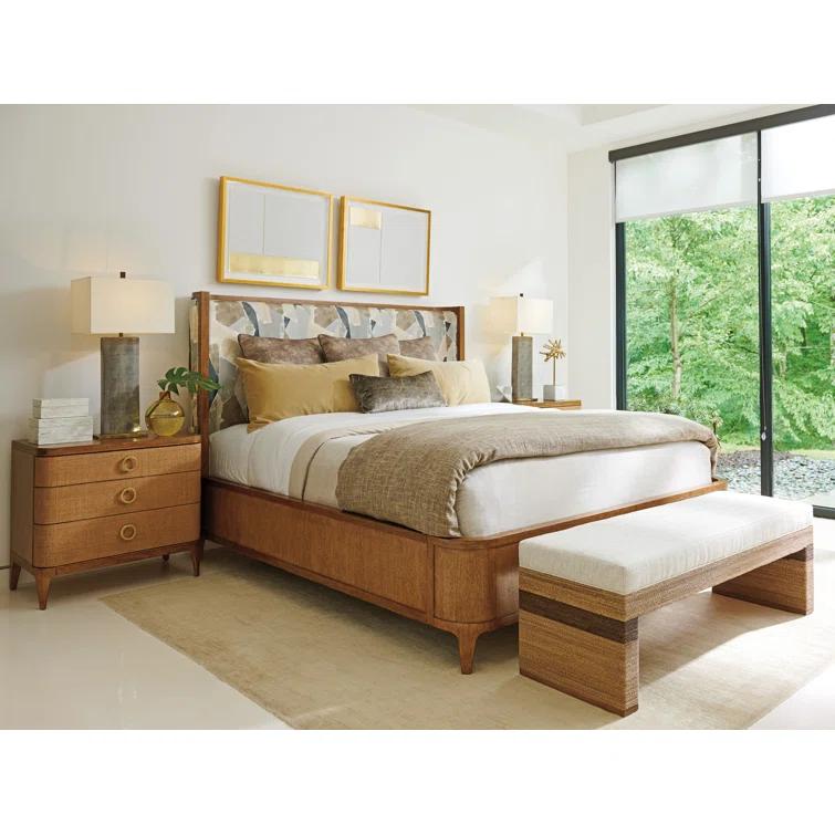Tommy Bahama Home Palm Desert Rosemead Wicker Bench