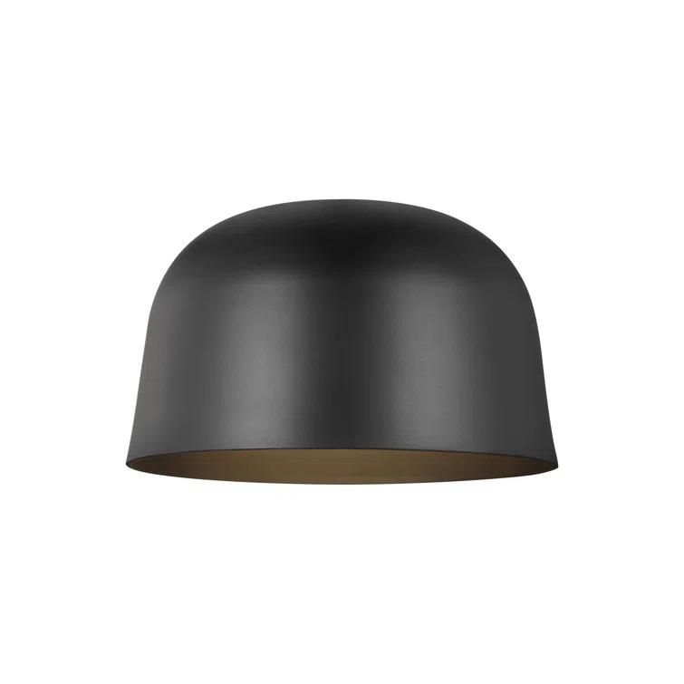 Nightshade Black Aluminum LED Indoor/Outdoor Bowl Light