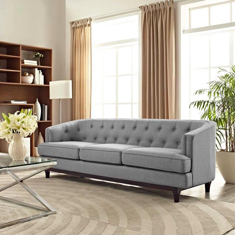 Modway Carson Carrington Nassjo Tufted Sofa