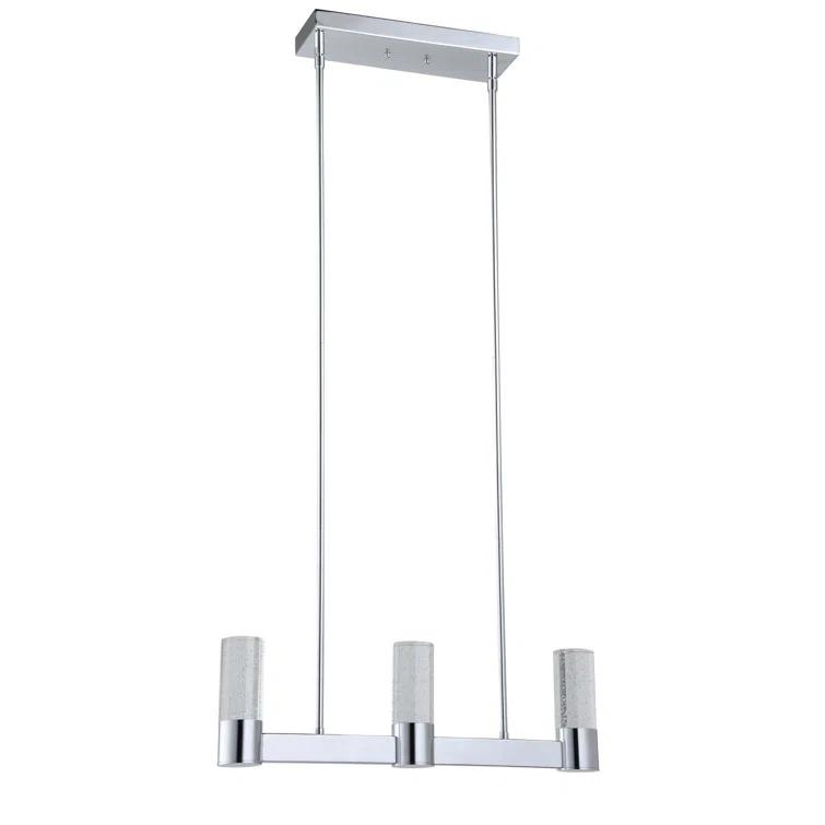 Talon 3 - Light Chrome Kitchen Island Pendant