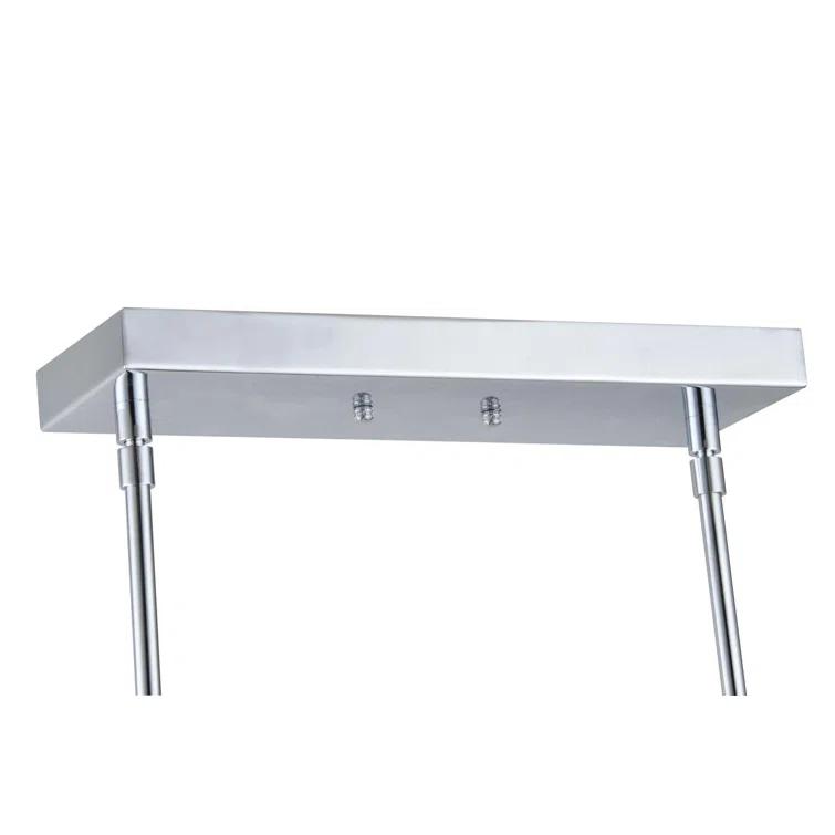 Talon 3 - Light Chrome Kitchen Island Pendant