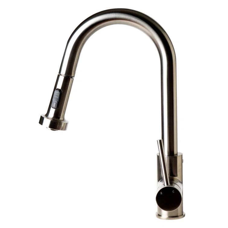 Alfi Brand Pull Down Touch Kitchen Faucet