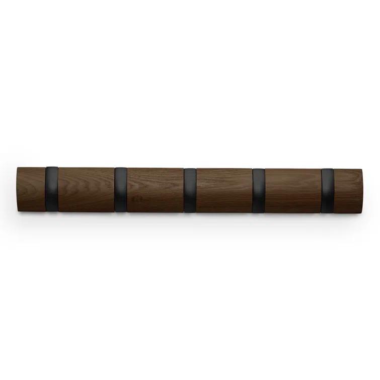 Flip 5 - Hook Solid Wood Coat Rack