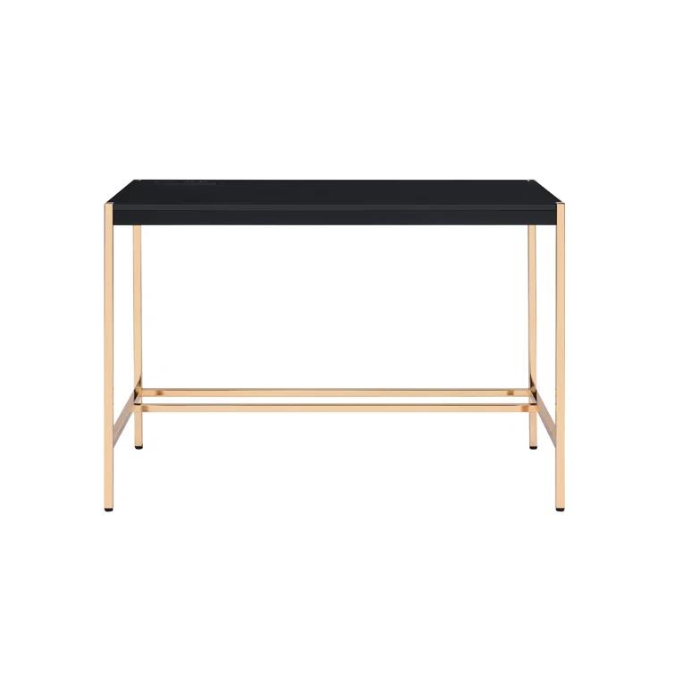 Metal Base Writing Desk