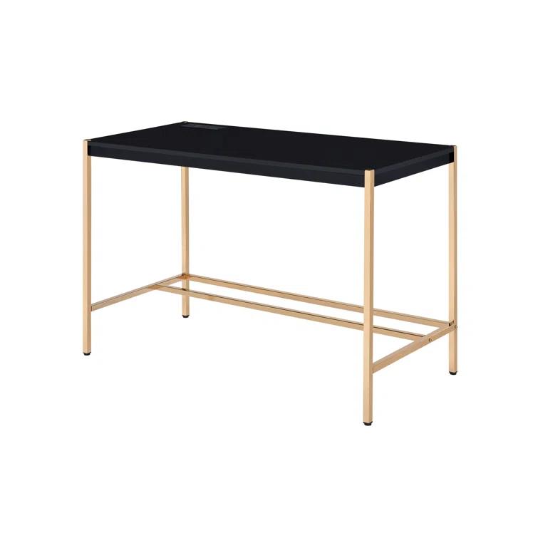 Metal Base Writing Desk