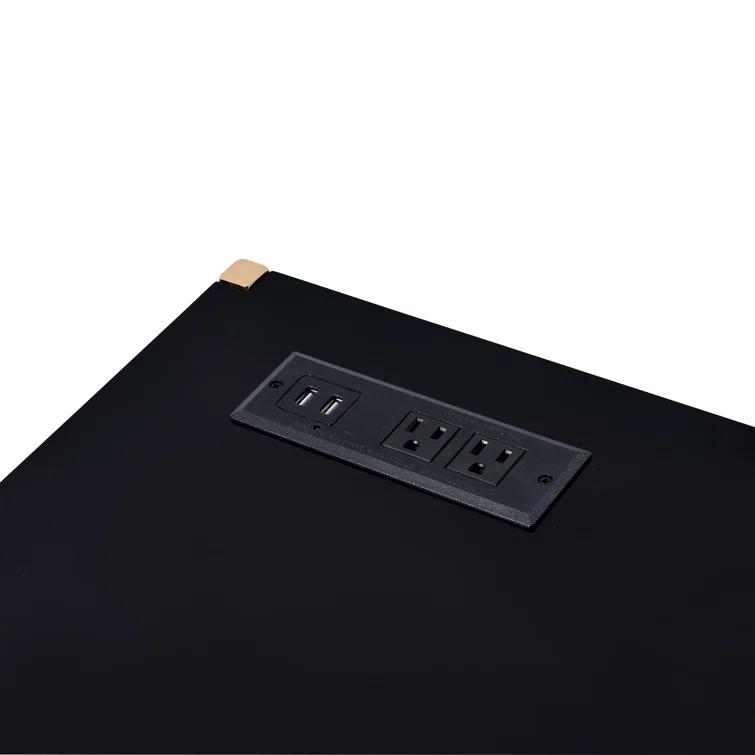 Metal Base Writing Desk