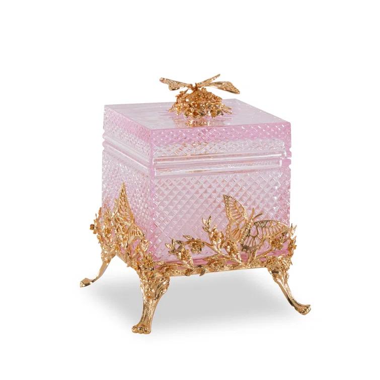 Glorieux Handmade Crystal Decorative Box