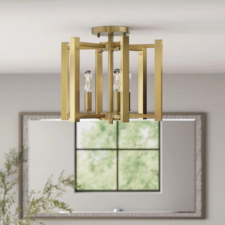 Claude Semi Flush Mount