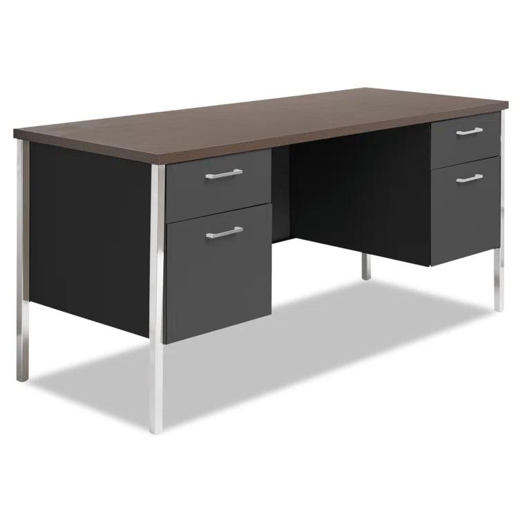 Double Pedestal Steel Credenza