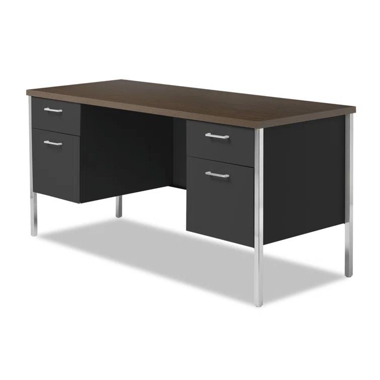 Double Pedestal Steel Credenza