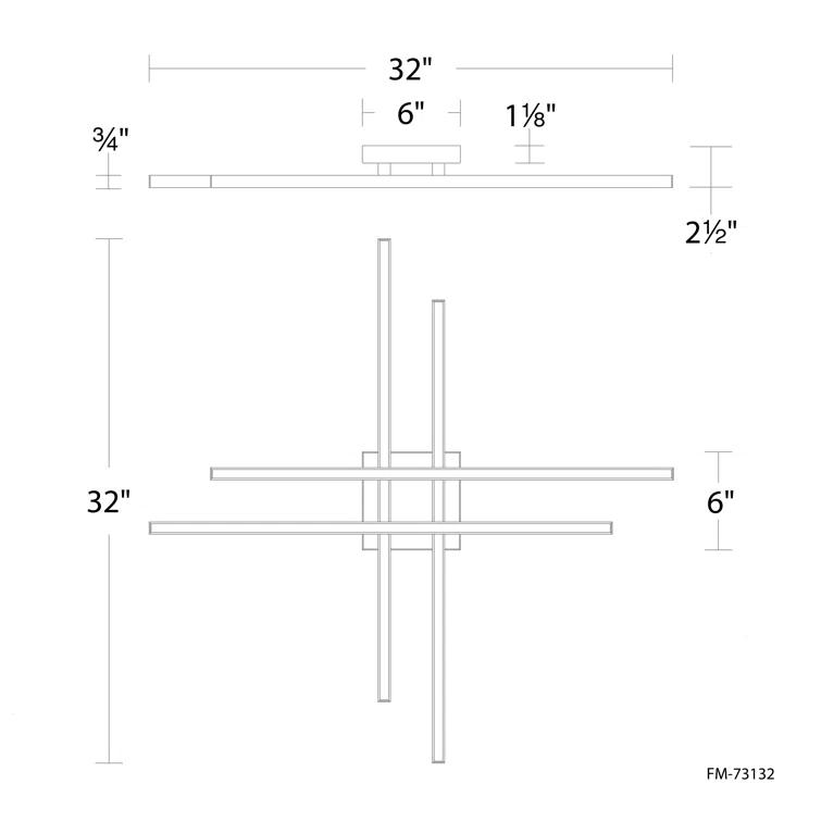 Rendon Single Light LED Flush Mount