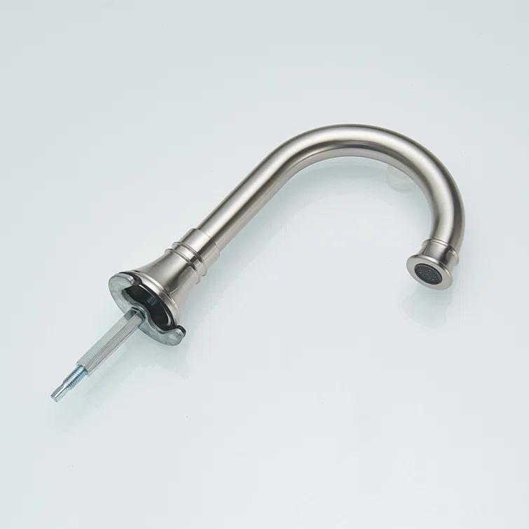 Widespread 2-handle Bathroom Faucet with Drain Assembly