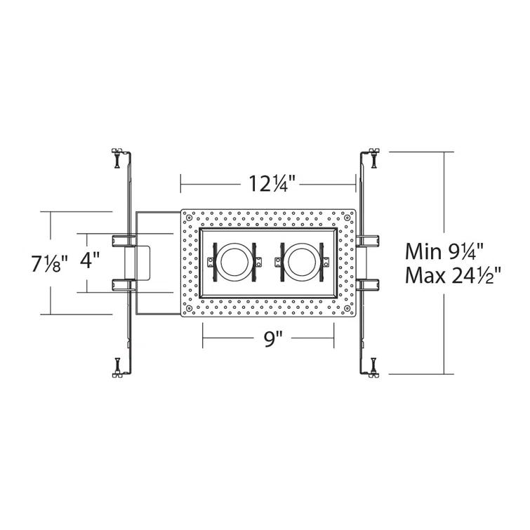 Silo Air-Tight Recessed Lighting Housing for New Construction