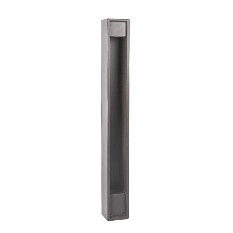 Gate Low Voltage Integrated LED Metal Bollard Light