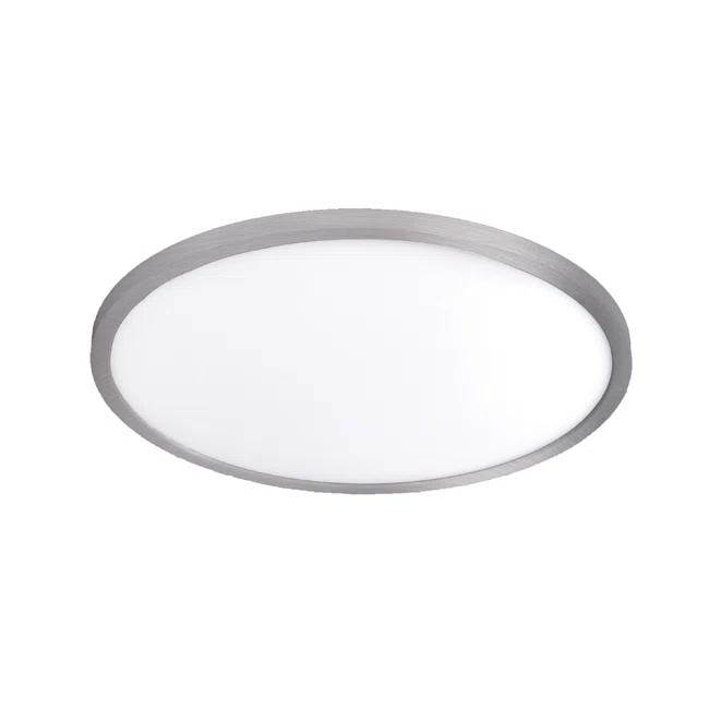 Simple Circle Dimmable LED Flush Mount Light