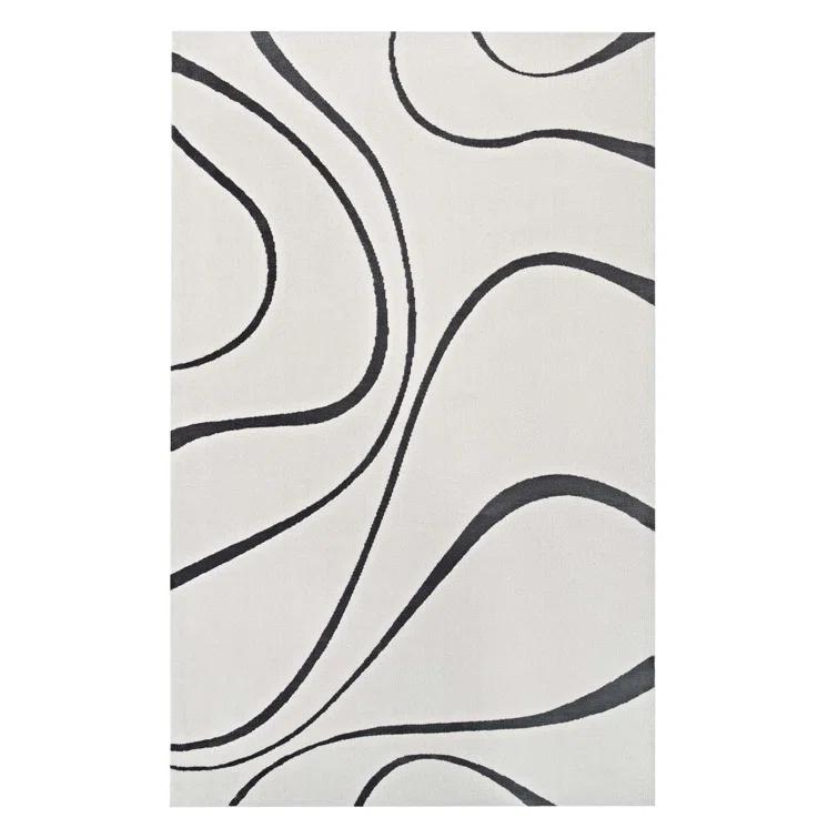 Modway Therese Abstract Swirl Area Rug