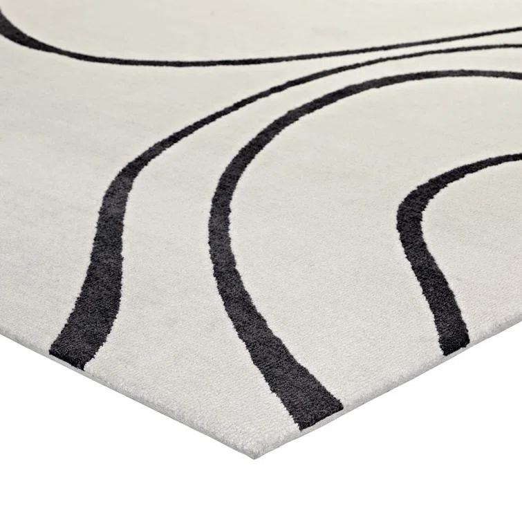 Modway Therese Abstract Swirl Area Rug