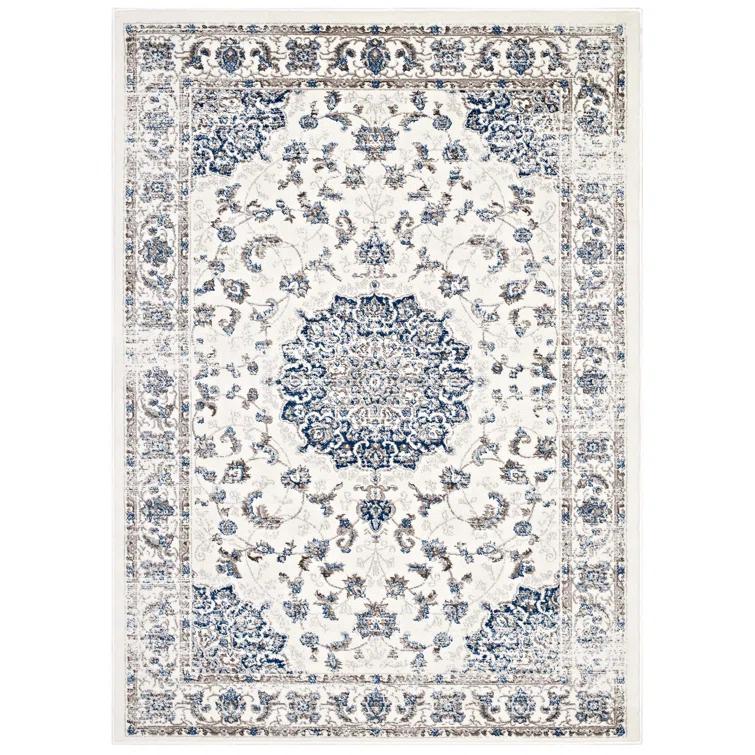 Modway Lilja Distressed Vintage Persian Medallion Area Rug