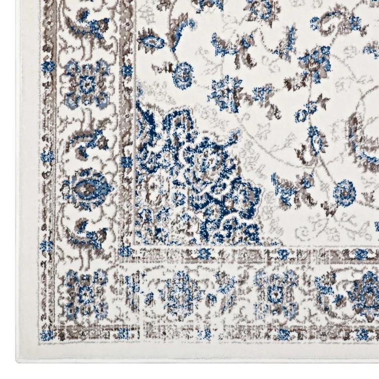 Modway Lilja Distressed Vintage Persian Medallion Area Rug