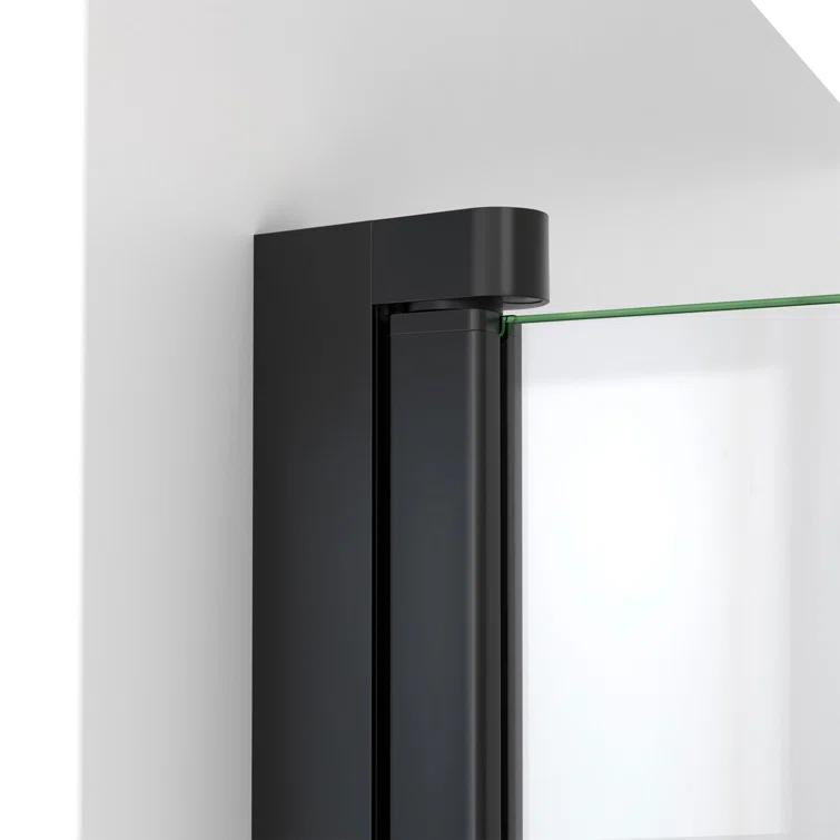 Aqua-Q Fold 36 W X 36 D X 76.75 H Frameless Square Shower Kit