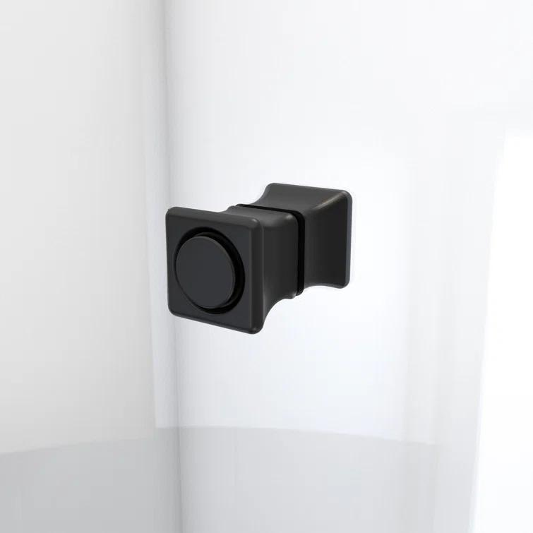 Aqua-Q Fold 36 W X 36 D X 76.75 H Frameless Square Shower Kit
