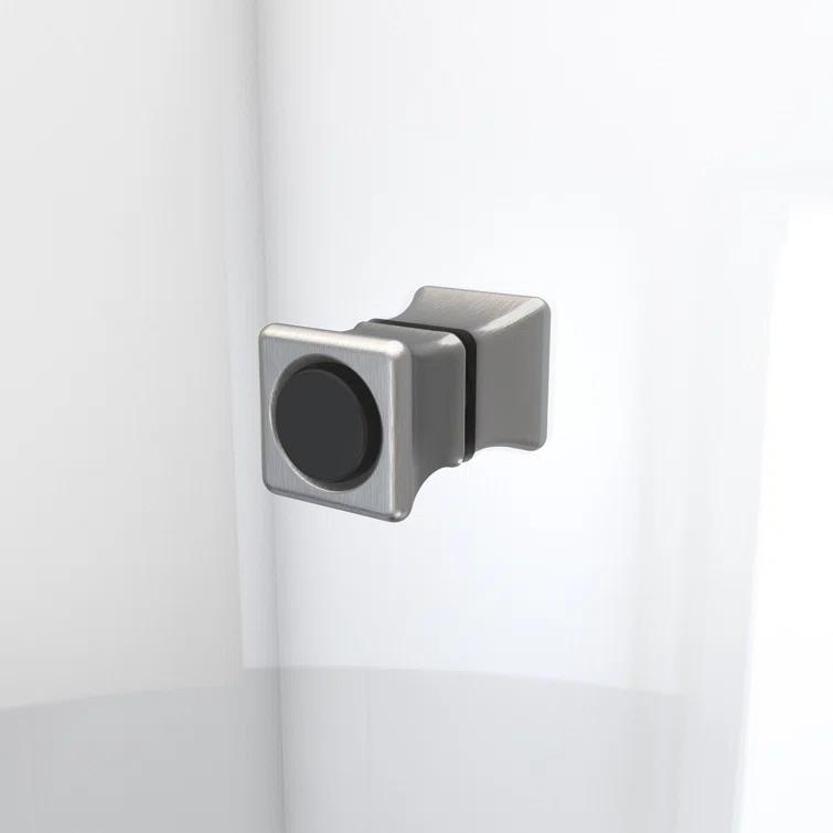 Aqua-Q Fold 36 W X 36 D X 76.75 H Frameless Square Shower Kit