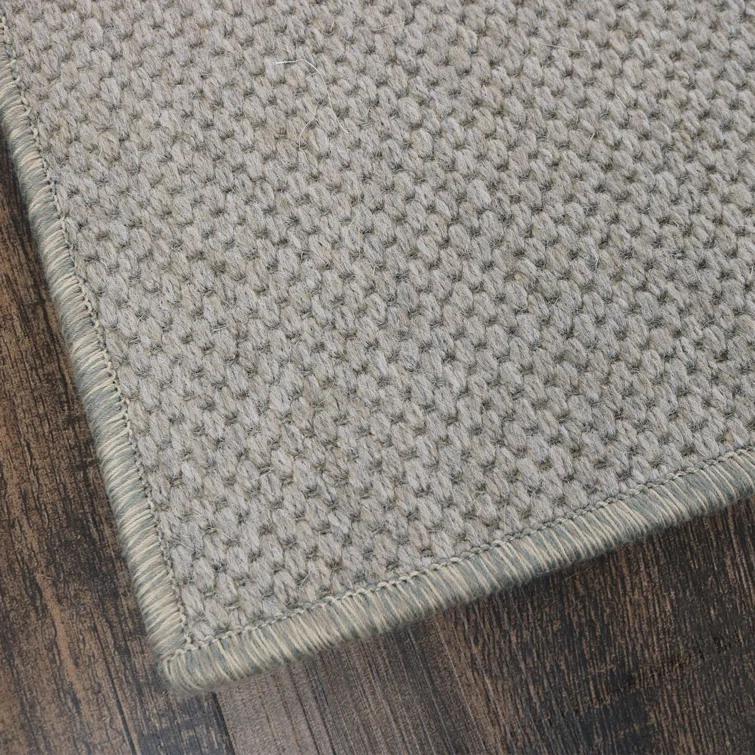 Crowe Hand Loomed Performance Wool Gray Area Rug