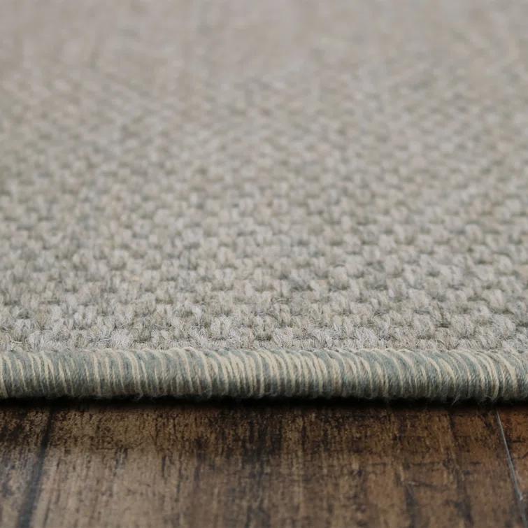 Crowe Hand Loomed Performance Wool Gray Area Rug