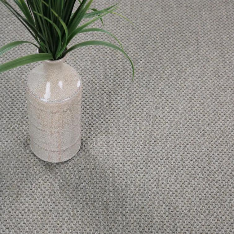 Crowe Hand Loomed Performance Wool Gray Area Rug