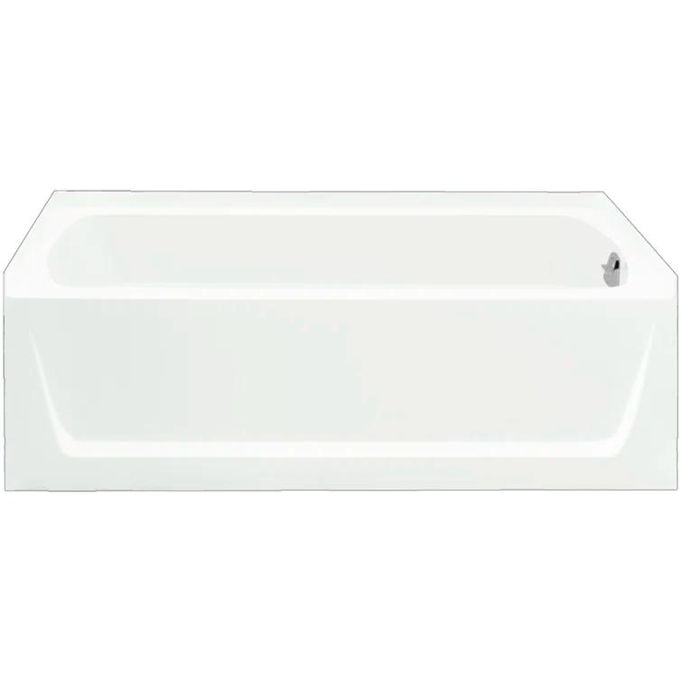 Ensemble 30.25'' x 60'' Alcove / Tile In Soaking Vikrell Bathtub